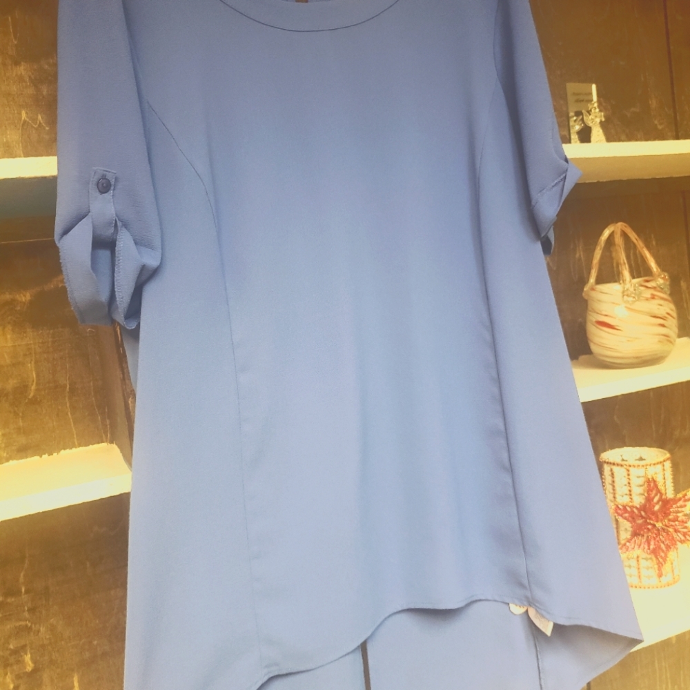 Blue spenser long sleeved shirt